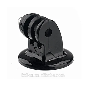 Factory direct hot sale Mini Black Universal Photography Tripod Mount Adapter for all Go Pro Sport Cameras