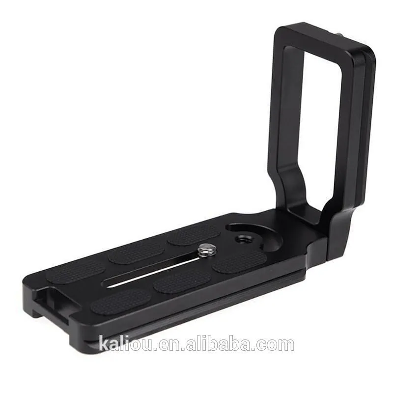 Universal MPU105 Quick Release L Plate Bracket for Camera Arca (black) V7J8