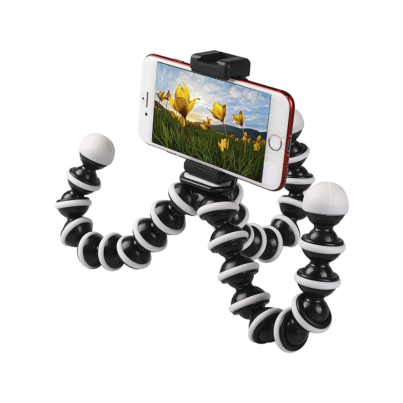 Kaliou Factory Price S/M/L/XL size Mobile Flexible Octopus Tripod for Digital Camera Mobile Phone Go pro 7 6 5 4 3 3+ 2 Sj8 pro