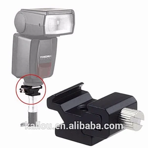 Hot sale Camera Aluminum Alloy Cold Hot Shoe Mount Adapter to Bracket Stand with 1/4