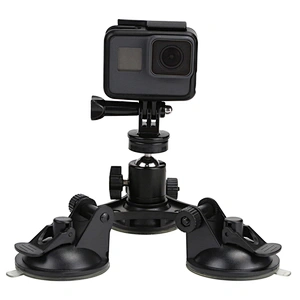 Kaliou Cameras Mount Holder Vehicle Video Recorder/Car DVR Camera Windshield & Dash Board Suction Mount Holder