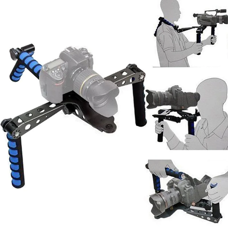 Kaliou DSLR Filmmaking System Shoulder Mount Stabilizer for Canon 5D Nikon 4D Sonys Panasonic DSLR Cameras And Camcorders