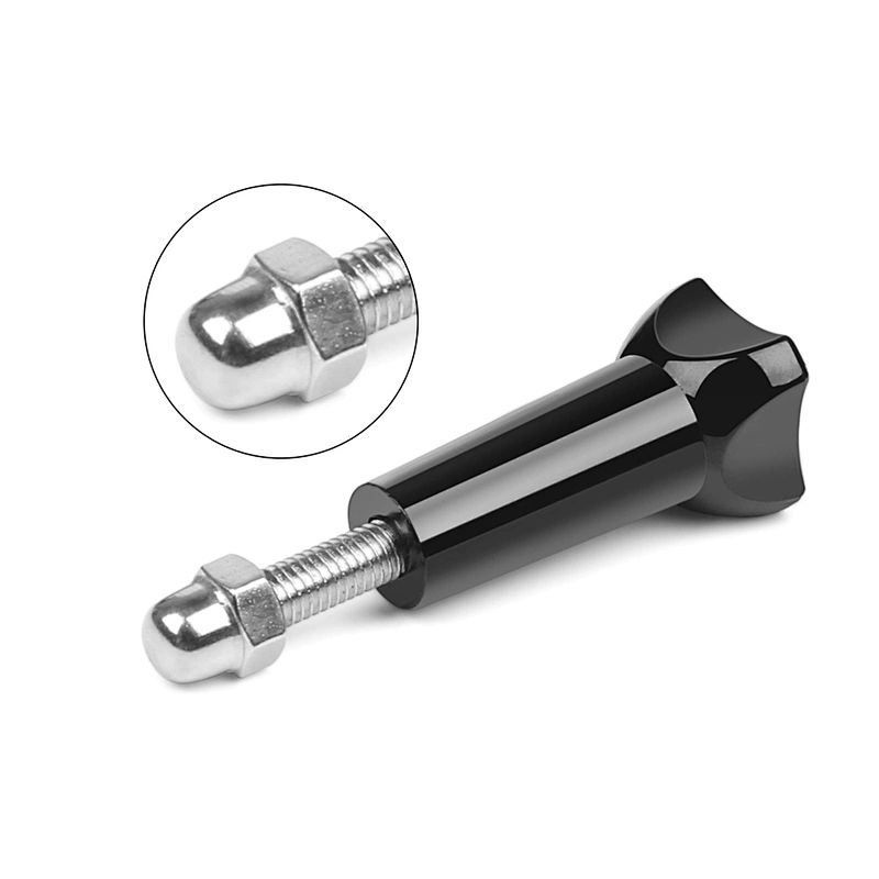 Kaliou Go pro配件1/4螺丝Go Pro的三脚架安装适配器7 6 5 4 3 2 1 Sj4000 Sj8 Pro三脚架独脚架自拍杆