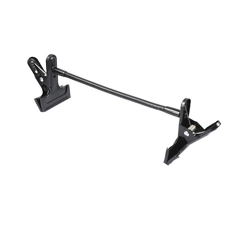 Multifunction 50cm Flexible Magic Arm + 2 Strong Iron Background Holder Clamp Reflector Clip Camera Photo Studio Accessories