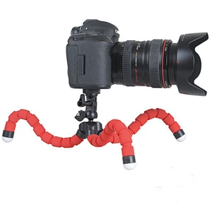 Kaliou Mini Flexible Sponge Octopus Tripod for iPhone Mobile Phone Smartphone Tripod for Gopros Camera Accessory