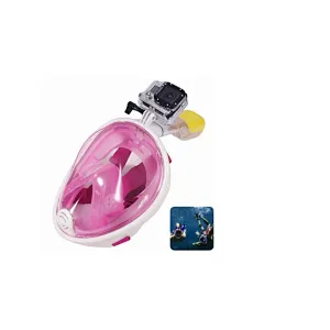 Black Full Face Diving Mask Anti-fog Snorkeling Mask Underwater Spearfishing Mask Children/Adult Glasses Training Dive Equipment