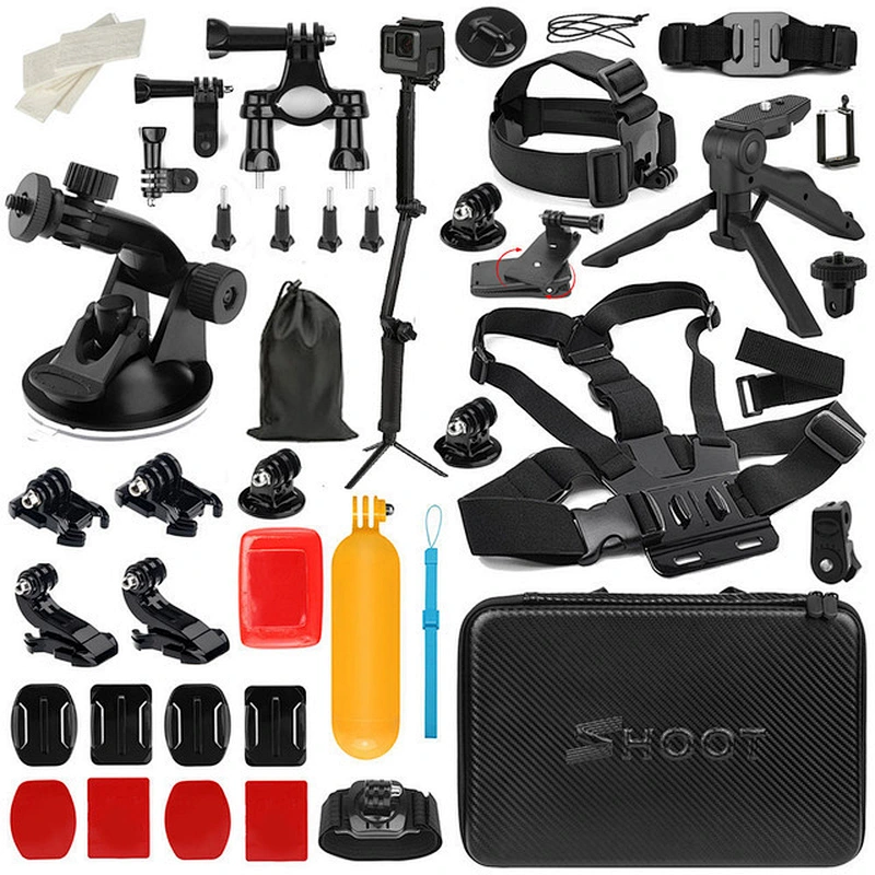 Kaliou universal mobile phone tripods Hero5 accessory  kit Chest Head Strap Mount for gopros other camera accessories