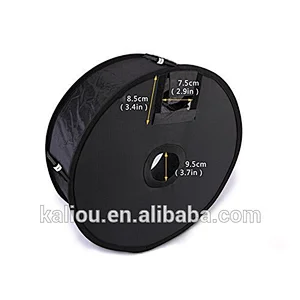 Universal Easy-fold 45cm/18'' Macro Round Ring Speedlite Flash light Softbox with Diffuser white reflector