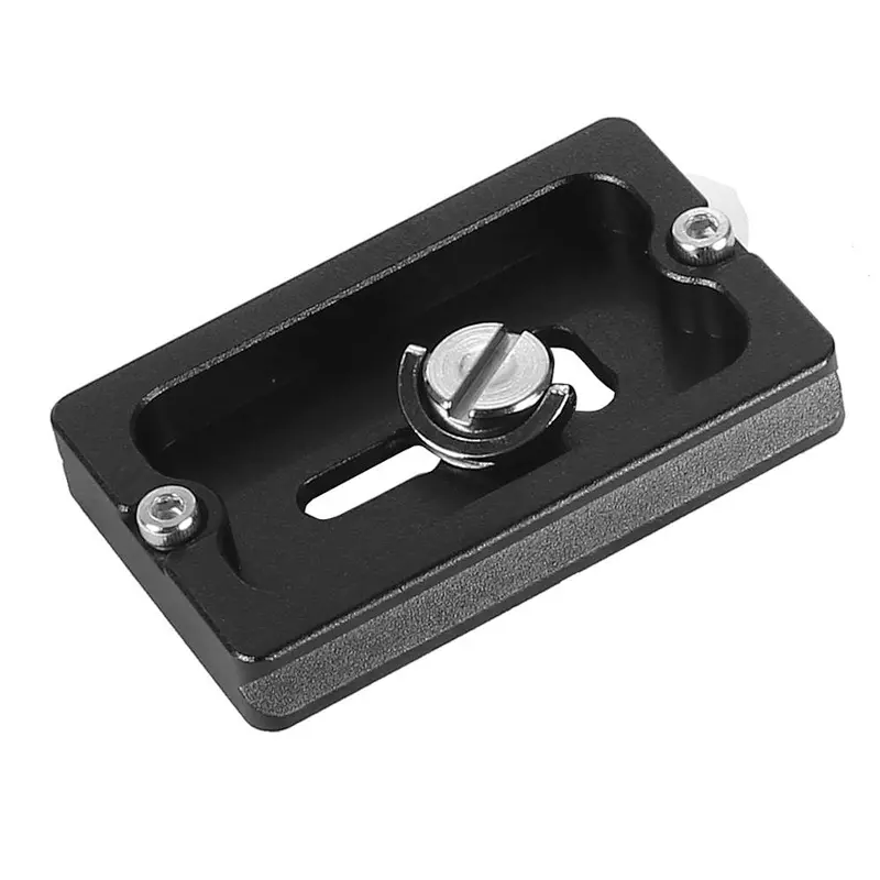 2018 Manufacturer Wholesale PU60 Aluminum best travel tripod ball bearing plate camera quick release plate accessories