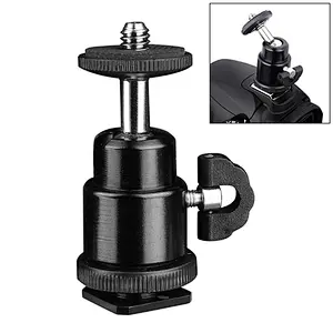 Kaliou tripod load plate of 360 Swivel DSLR DV Camera Mini ball head Dsr 1/4