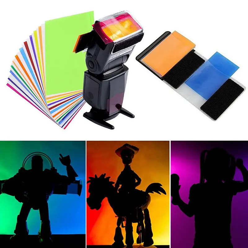 Kaliou 12pcs/ Set for Cokin P Series 12 colors Square Graduated & Full Color Lens Filter Camera Nikons Canons Rebel SLR DSLR