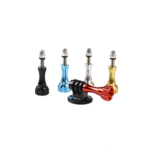 Kaliou Aluminium Alloy Full Metal Cap Bolt Adjust Pivot Go pro Mount Adapter Thumb Screw for GoPros 7 6 5 4 3 2 Sj4000 SJ5000