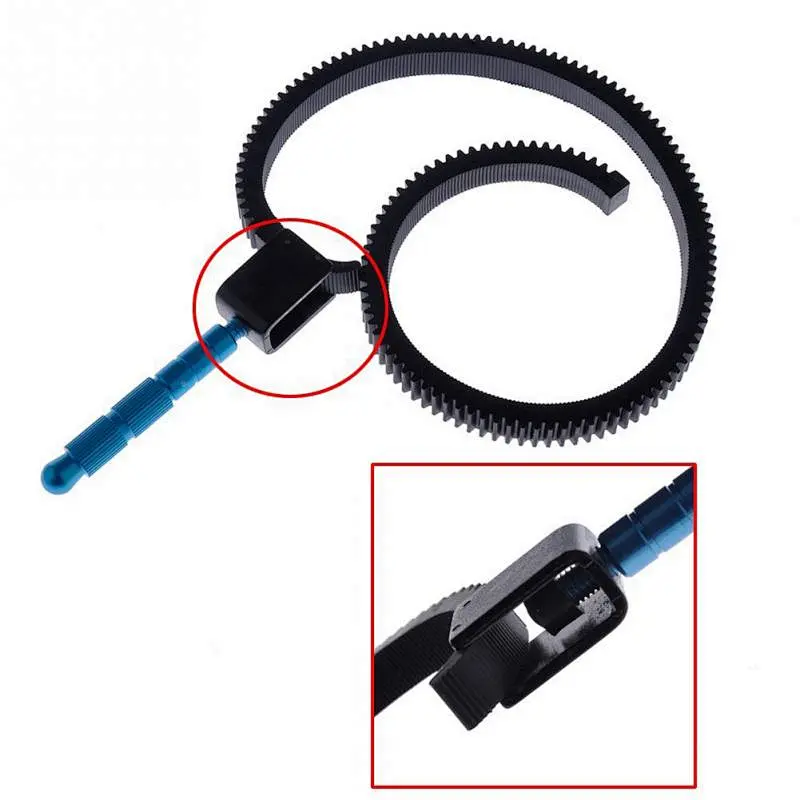 Good price for Focus Ring Lens Adapter Aluminum Alloy Grip Camcorder Adjustable Rubber Follow Gear Rings Belt For DSLR Camera