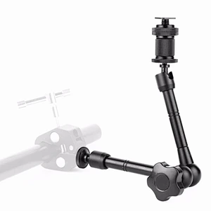 New Flexible Camera Bracket 11 Inch Friction Articulated Magic Arm 1/4 Hot Shoe Connector for Camera LCD Monitor LED Light