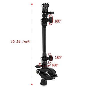 Kaliou Tablet Holder Clamp Table Foldable Multifunction Car Stand Aluminum 360 Rotation Wall Mount Bed Bracket