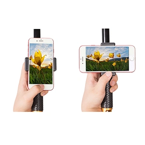 Kaliou Universal Mobile Phone Lock Buckle Clip Mount for iPhone X 8 7 Samsung millet Huaweis Mobile Phone Selfie Stick Monopod