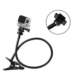 Metal long bending clip frame shooting bracket holder for sports camera clips hero5/4/3+