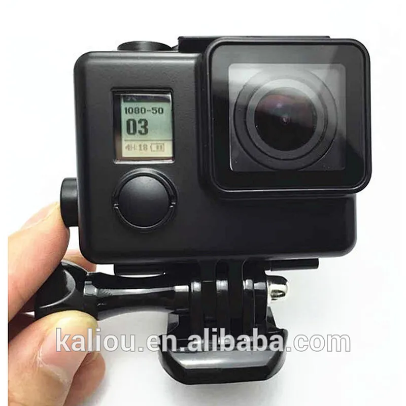 Hot sale Black Version 30M Waterproof Housing Case for ** ** 4/3+/3 with adapter mount