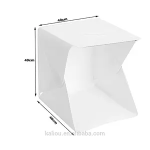 Portable Mini Photograph USB LED Light Soft Box Tent Folding Photo Studio 40*40*40cm