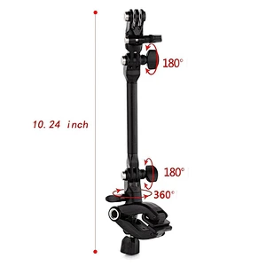 Music Gopros The Adjustable Instrument Tripods Clamp Mount For  Heros 4 3 5 Session SJCAM SJ4000 h9 Xiao-m-i Yi Accessories