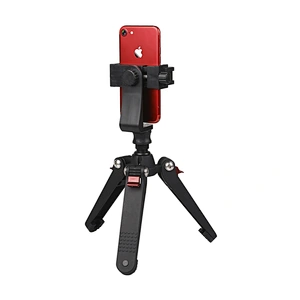 New Arriving Black Foldable MicroTripod holder with Rotating Quick Release Mount stand for  DSLR Camera