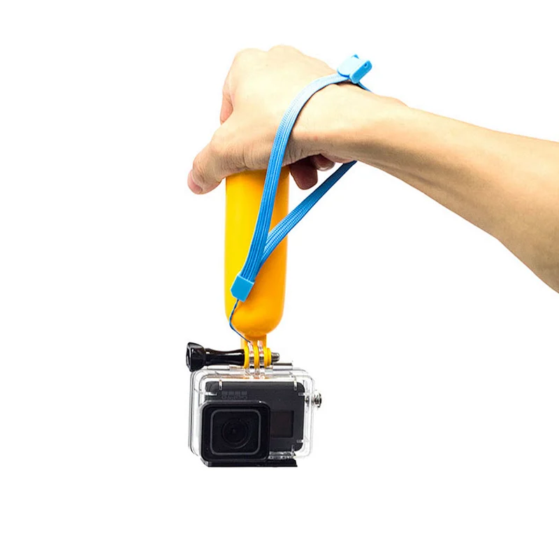 Kaliou Floating bar Hand Grip Handle Mount selfie stick Monopod For Go Pro 4 3+ 3 2 1 Sports Camera