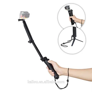 Mini tripod adjustable 3-way selfie monopod for ** camera