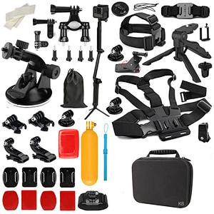 Kaliou universal mobile phone tripods Hero5 accessory  kit Chest Head Strap Mount for gopros other camera accessories