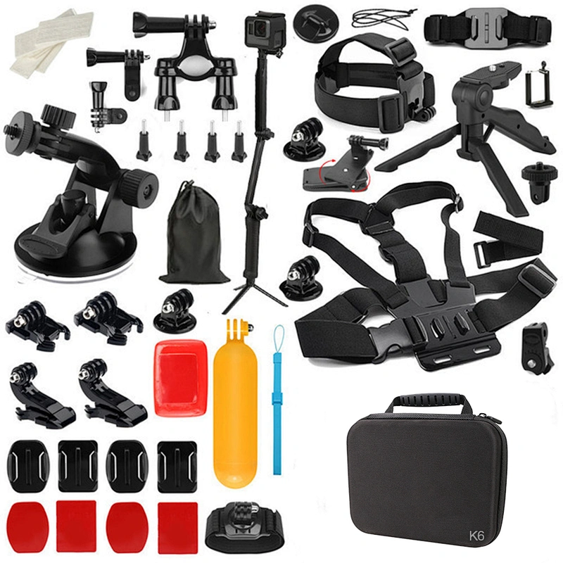 Kaliou universal mobile phone tripods Hero5 accessory  kit Chest Head Strap Mount for gopros other camera accessories