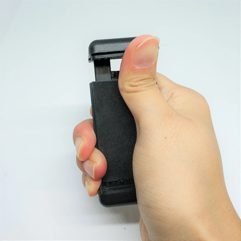 Kaliou Universal Extendable 1/4 Screw Mobile Phone Clip Holder for Gopros 7 6 5 iPhone Huaweixiaomi Tripod Monopod Selfie Stick