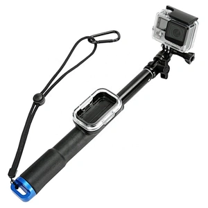 Kaliou Handheld Waterproof 39 Inch Monopod Selfie Stick with Remote Control WIFI Cover for Gopros 7 6 5 4 3 2 1 Xiaos yi SJ4000