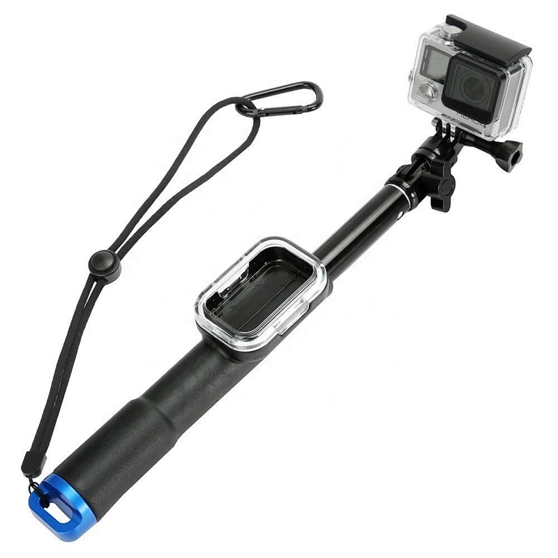 Kaliou Handheld Waterproof 39 Inch Monopod Selfie Stick with Remote Control WIFI Cover for Gopros 7 6 5 4 3 2 1 Xiaos yi SJ4000
