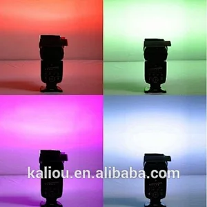 Hot selling wholesale Color Gel Filter 12 Sets of different Colors for Studio Lighting Flash Cameras