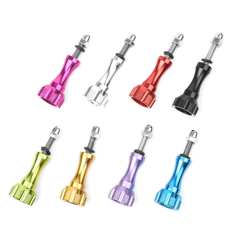 Kaliou Aluminum Alloy Nut Go pro Mount Screw for Go Pro 7 6 5 4 3+ 3 for XiaomiYi Lite 4K SJCAMs SJ7 H9 Accessory Kits