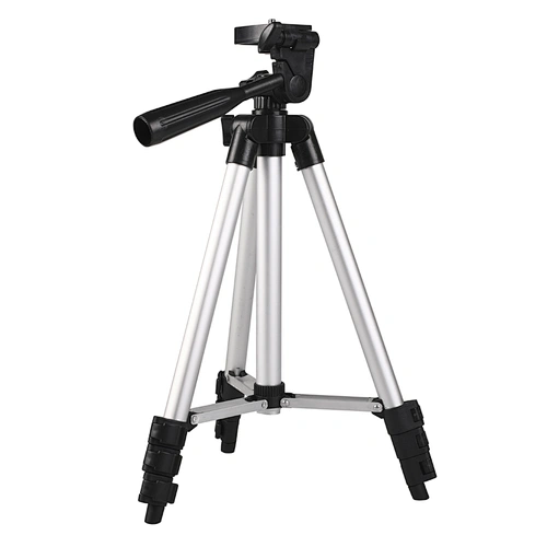 Kaliou Professional Portable Aluminum Alloy Silver 3110 Tripod 3110 for Camera DSLR Nikon D3300 D5300 Canon Smartphone iPhone