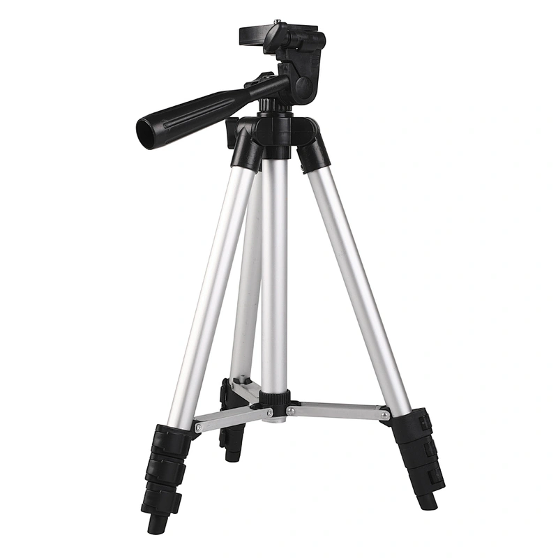 Kaliou Professional Portable Aluminum Alloy Silver 3110 Tripod 3110 for Camera DSLR Nikon D3300 D5300 Canon Smartphone iPhone