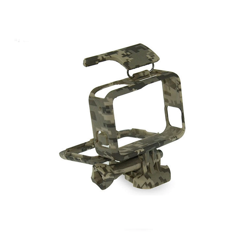 Standard Go pro hero5 Portable Camouflage Side Frame Colorful Shatter-resistant Cooling Protection Frame