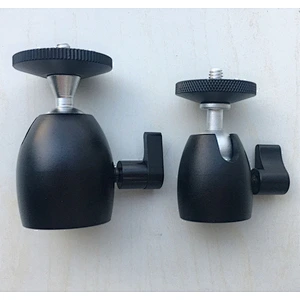 Kaliou Mini Ball Head Q39 Ball head Tripod Stand Adapter Quick Release Plate for Canons Nikons Sonys DSLR Camera Camcorder