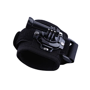 360 Degree Rotating Band Glove Style GP Camera Wrist Strap Hand Mount With screw