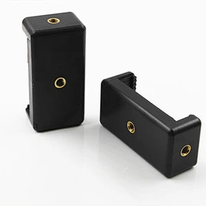 High quality tripod clip phone holder cell phone mount clamp for mobile phone camera
