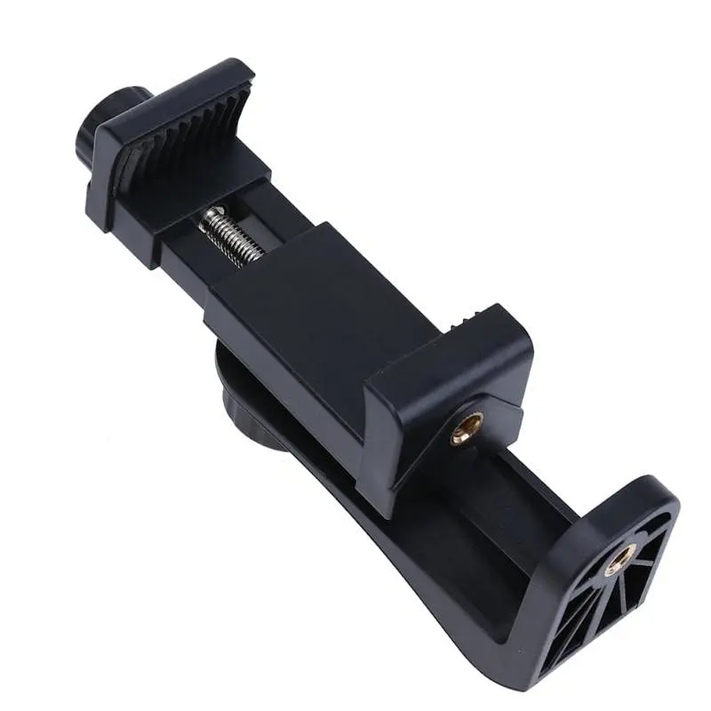 Universal 1/4 Screw Hole Phone Clip 360 Degree Rotatable Mobile Phone Clamp Broadcast Bracket for Tripod Monopod Selfie Stick