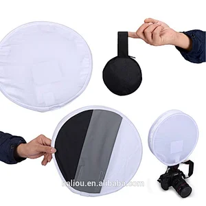 White balance soft box gray card diffuser For Canon Nikon Pentax Speedlight Flash Light
