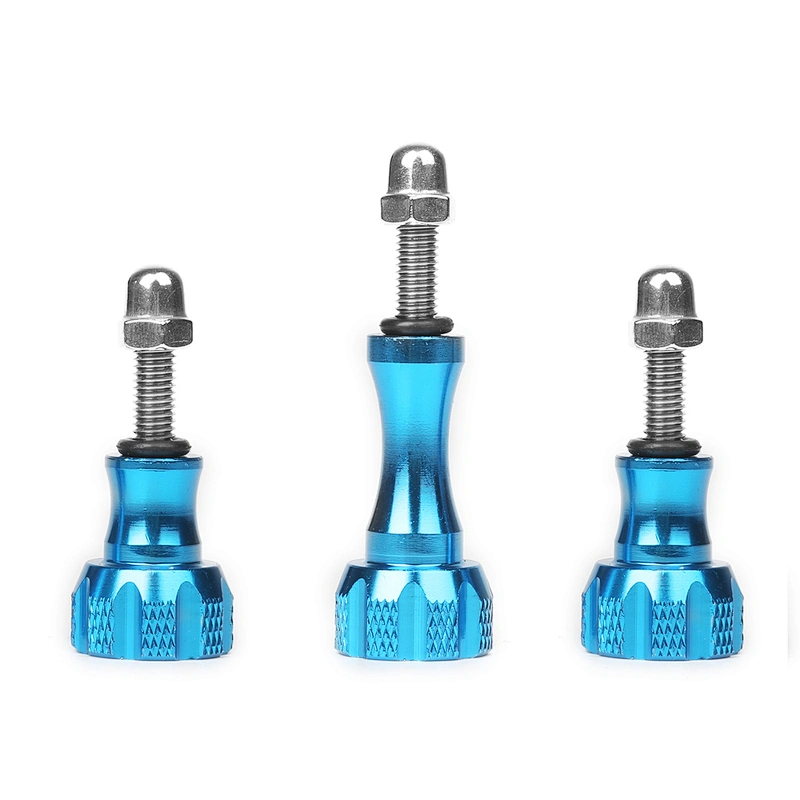 Kaliou Aluminum Alloy Nut Go pro Mount Screw for Go Pro 7 6 5 4 3+ 3 for XiaomiYi Lite 4K SJCAMs SJ7 H9 Accessory Kits