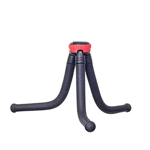 2018 NEW Arriving Mini Octopus Flexible Tripod , Sponge Mobile Phone Camera Tripod cell phone tripod mini selfie stick