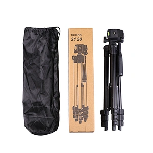 Kaliou Professional Portable Aluminum Alloy Camera Tripod 3120 for DSLR Nikon D3300 D5300 Canon Smartphone iPhone Huaweixiaomi