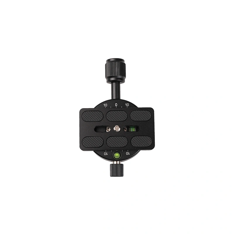 Kaliou 360 Degree Panoramic Tripod Head Clamping For Tripod Ball Head Quick Release Plate