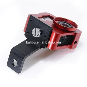 Kaliou Cameras Accessories CNC Aluminum Motorcycle Rearview Mirror Mount Bracket for Gopros 5Session
