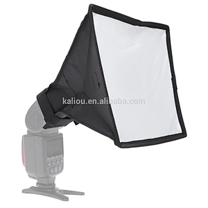Mini Photography Foldable Soft Flash Light Diffuser Softbox 20*30cm for Camera Speedlite