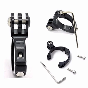 Bike Mount Cycle Aluminum Handlebar Clamp Mount for 1/2/3/3+ Camera Accessories