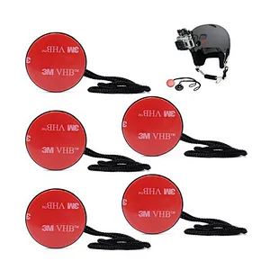 Wholesale Camera Accessories Surfing Fasten Insurance Safety Clasp Tethers with 3M Sticker Adhesive Pad for all Gopros Heros